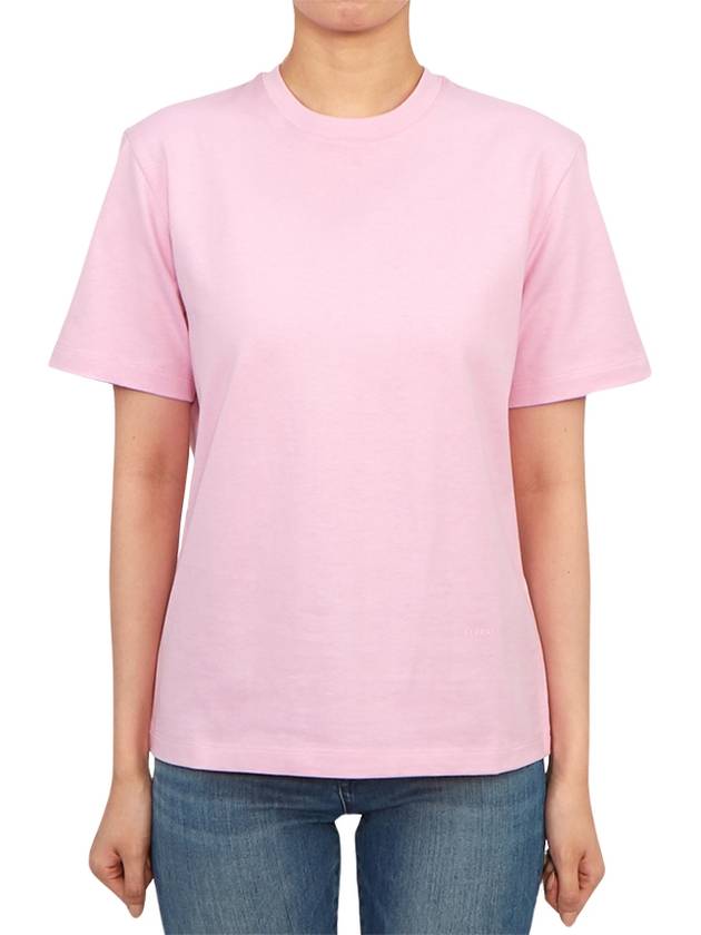 Ferragamo Women s Short Sleeve T Shirt 11 1958 BUBBLE GUM 0765441 - SALVATORE FERRAGAMO - BALAAN 1