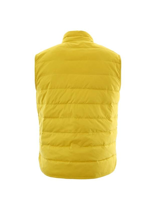 23S S UW1442 YELLOW Twill Quilted Yellow Padded Vest - KITON - BALAAN 2