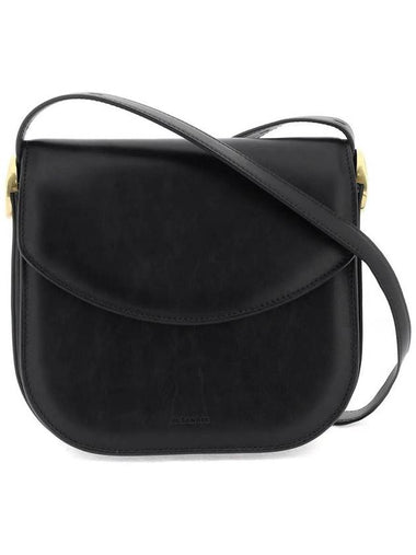 BLACK Padded leather Coin shoulder bag J07WG0055 P6569 001 - JIL SANDER - BALAAN 1