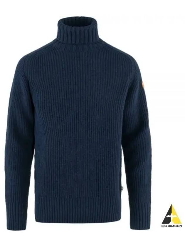 Men s Ovik Roller Neck Sweater 87072555 M - FJALL RAVEN - BALAAN 2