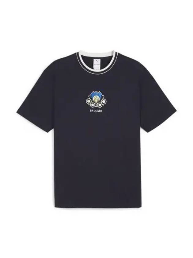 Palomo Graphic Short Sleeve T-Shirt Navy - PUMA - BALAAN 2