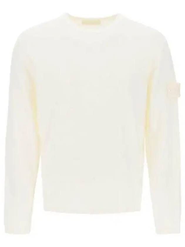 Ghost Piece Knit Top White - STONE ISLAND - BALAAN 2