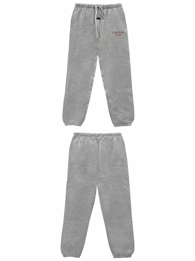 Essential Fleece Track Pants Grey - FEAR OF GOD - BALAAN 5