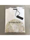 A81884 Stud Medusa Logo Short Sleeve TShirt - VERSACE - BALAAN 5