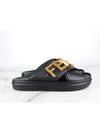 gold logo slipper sandals 37 - FENDI - BALAAN 5