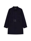 Ville Cotton Gavardin Single Coat Navy - A.P.C. - BALAAN 2