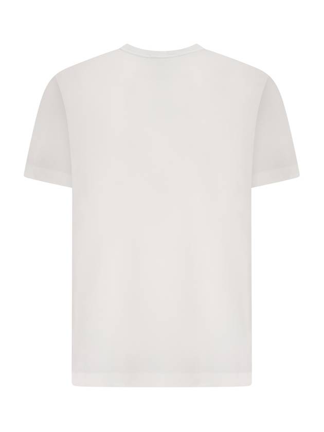 T-SHIRT WITH COMPASS LOGO PATCH - STONE ISLAND - BALAAN 2