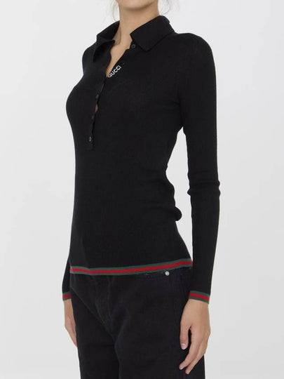 Cashmere And Silk Jumper - GUCCI - BALAAN 2