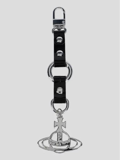 ORB Charm Key Holder Black Silver - VIVIENNE WESTWOOD - BALAAN 2