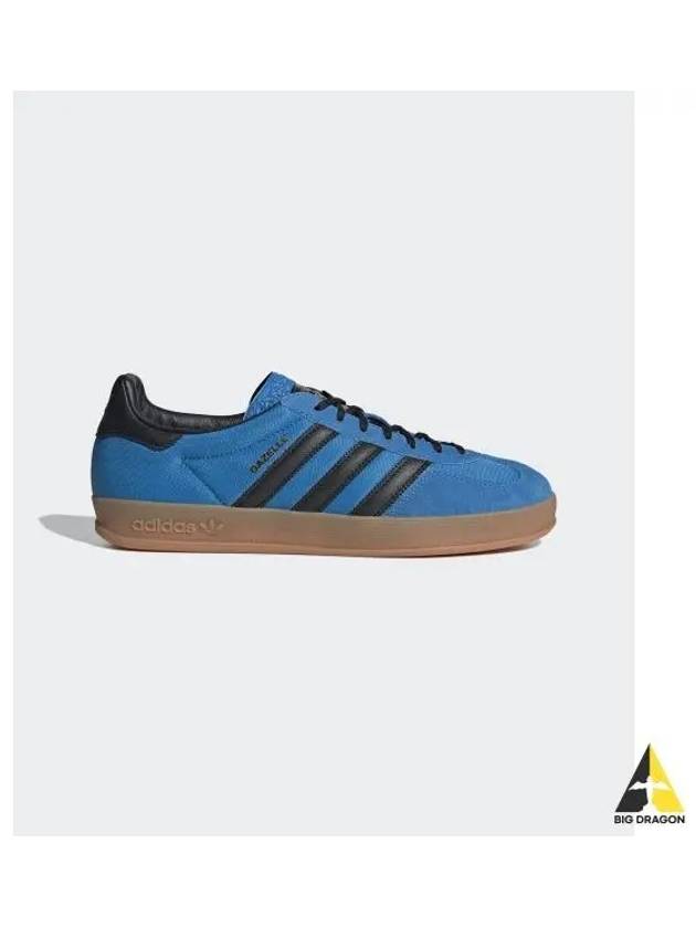 Gazelle Indoor Nylon Low Top Sneakers Bright Blue - ADIDAS - BALAAN 2