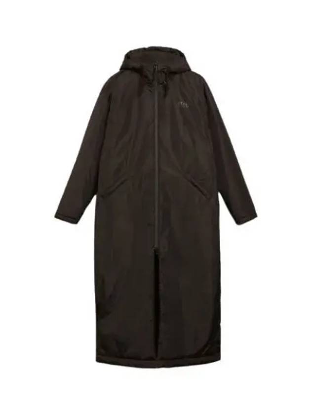 Star Collection Ankle Length Hooded Padded Jacket Black - GOLDEN GOOSE - BALAAN 2