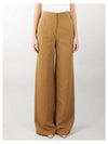 Gary Viscose Wide Pants Brown - MAX MARA - BALAAN 2