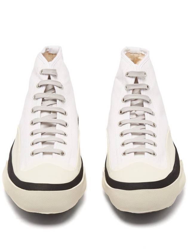 Bla Konst high-top cotton-canvas trainers - ACNE STUDIOS - BALAAN 4