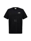 Embroidered Logo Short Sleeve T-Shirt Black - BALLY - BALAAN 2