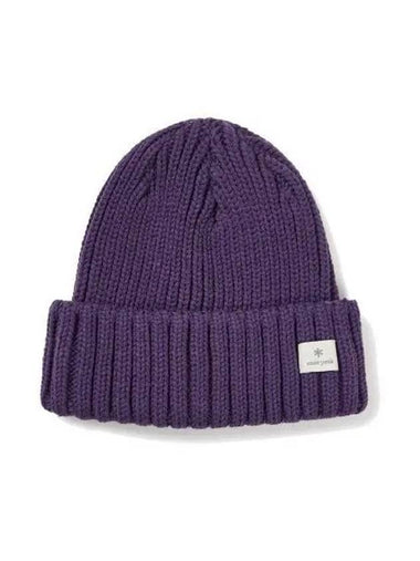 Folded Beanie Purple S23WUFKC03 - SNOW PEAK - BALAAN 1