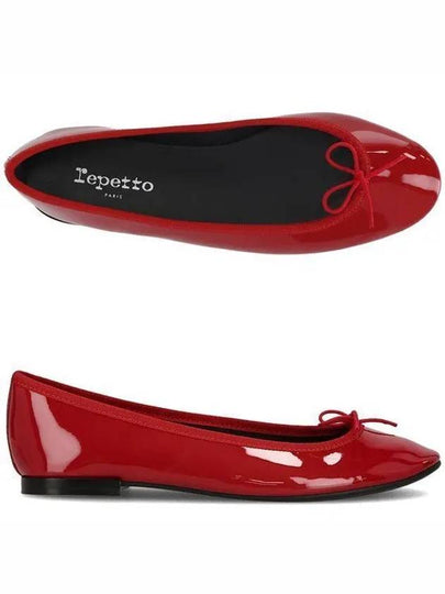 Cendrillon Sole Rubber Ballerina Red - REPETTO - BALAAN 2