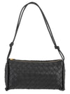 Intrecciato Nappa Leather Shoulder Bag Black - BOTTEGA VENETA - BALAAN 3