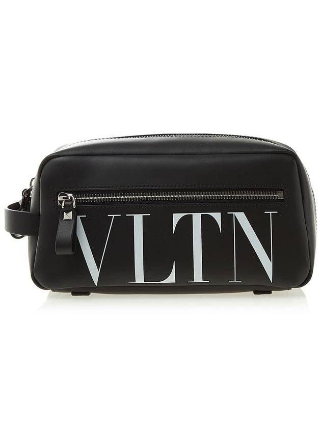 Wash Medium Pouch Bag Black - VALENTINO - BALAAN 2