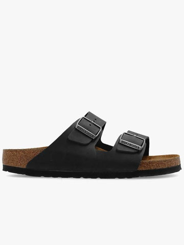 Birkenstock ‘Arizona BS’ Slides, Women's, Black - BIRKENSTOCK - BALAAN 1