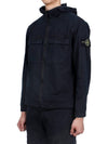 Wappen Old Effect Hooded Jacket Navy - STONE ISLAND - BALAAN 5