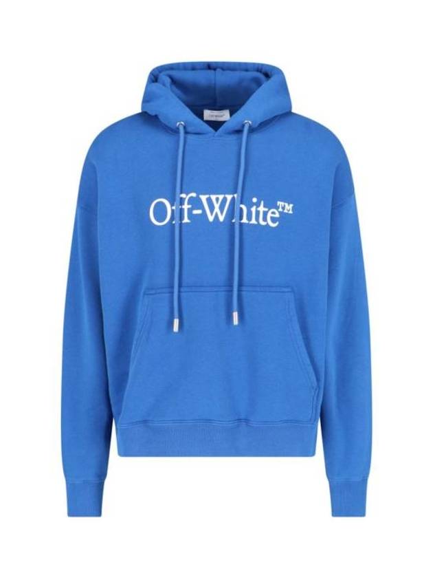 Sweater OMBB085F24FLE0034501 BLUE - OFF WHITE - BALAAN 1