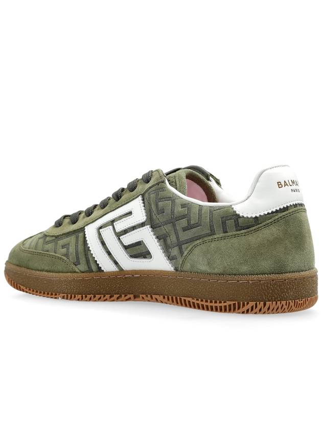 Balmain Sneakers With Logo, Women's, Green - BALMAIN - BALAAN 5