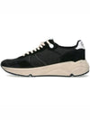 Men's Running Sole Low Top Sneakers Black - GOLDEN GOOSE - BALAAN 4