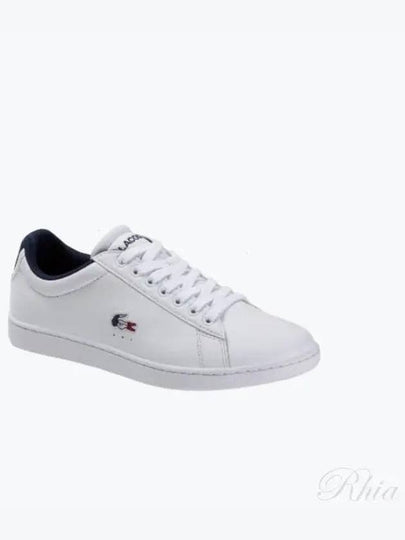 Carnaby Evo Tricolor Low Top Sneakers White - LACOSTE - BALAAN 2