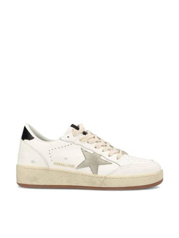 Ball Star Low Top Sneakers White Black - GOLDEN GOOSE - BALAAN 1