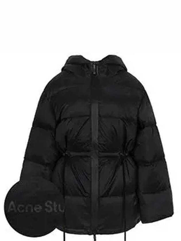 High-neck Puffer Padding Black - ACNE STUDIOS - BALAAN 6