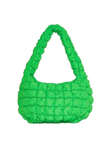 Quilted Mini Shoulder Bag Bright Green - COS - BALAAN 1