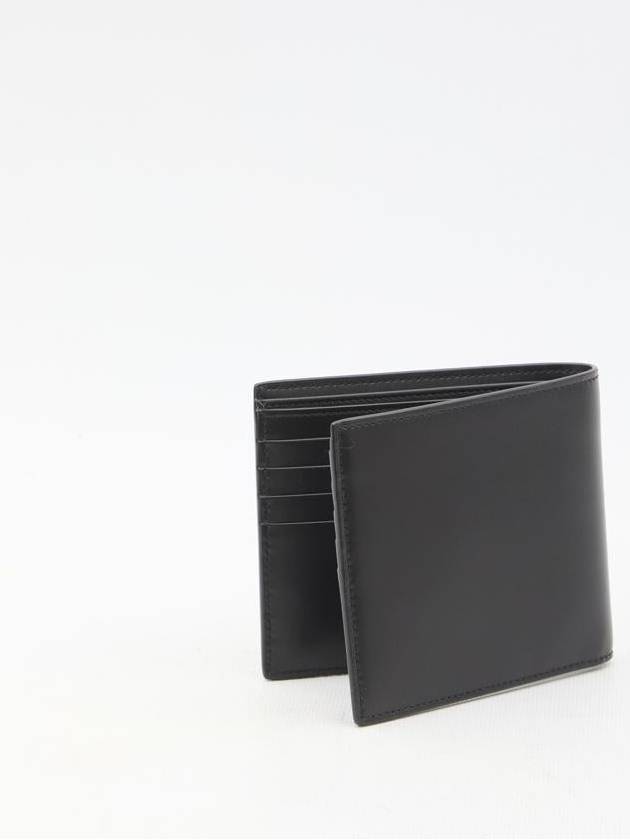 Tiny Cassandre Monogram Half Wallet Black - SAINT LAURENT - BALAAN 3