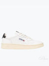 Medalist Black Tab Low Top Sneakers White - AUTRY - BALAAN 2