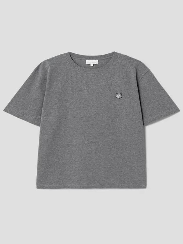 Bold Fox Head Patch Comfort Short Sleeve T-Shirt Grey - MAISON KITSUNE - BALAAN 2