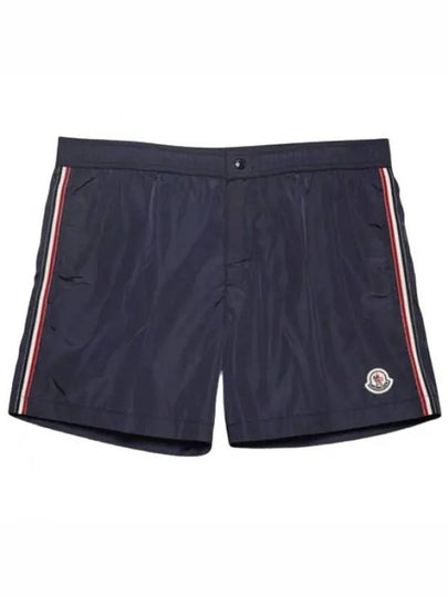 103564 Logo Patch Swim Shorts Pants 2C00021 53326 743 - MONCLER - BALAAN 1