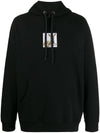 Felpa Jeunesse print hoodie black - BURBERRY - BALAAN 1