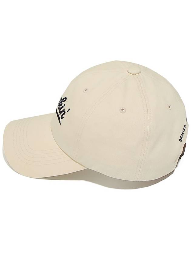 Nucking Logo BB Ball Cap Ivory - OGARP - BALAAN 4