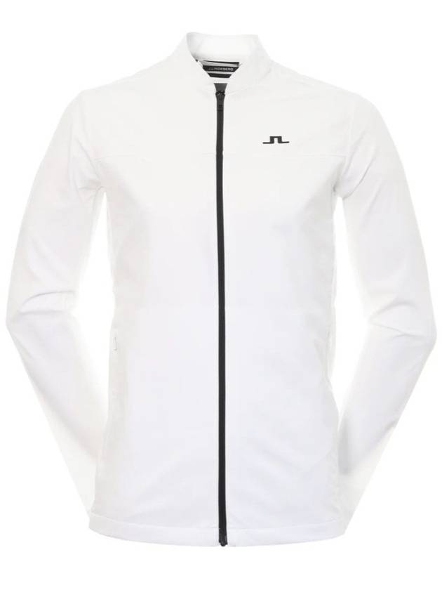 JLINDEBERG Bridge Hybrid Windbreaker Jacket White - J.LINDEBERG - BALAAN 3