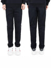 Gabardine Straight Pants Dark Blue - MONCLER - BALAAN 3