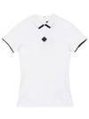 Women's Golfwear Enya Short Sleeve PK Shirt White - J.LINDEBERG - BALAAN 2