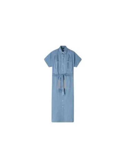 New Drew Long Dress Pale Blue - A.P.C. - BALAAN 2