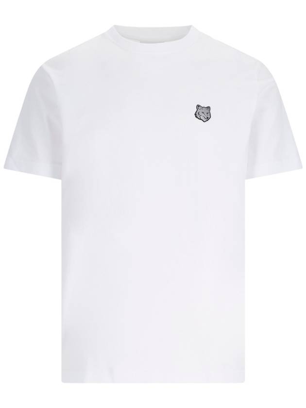 Bold Fox Head Patch Comfort Short Slevee T-Shirt White - MAISON KITSUNE - BALAAN 2