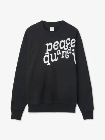 MUSEUM OF PEACE QUIET Etching Sweatshirt Black MOPQFALL2210BLKBLACK - MUSEUM OF PEACE & QUIET - BALAAN 1