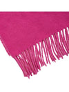 Lecharpe Fringe Logo Virgin Wool Muffler Pink - JACQUEMUS - BALAAN 8