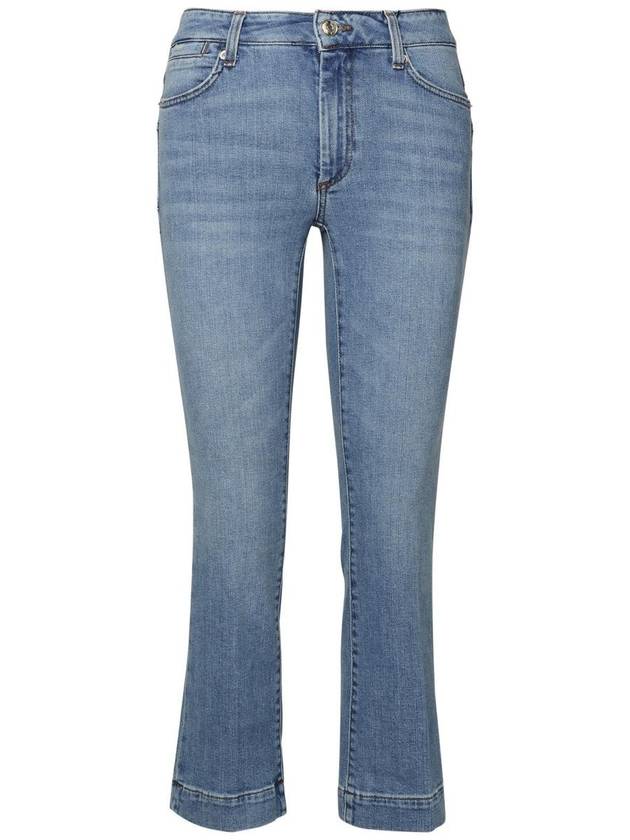 Sportmax Light Blue Cotton Jeans - MAX MARA SPORTMAX - BALAAN 1