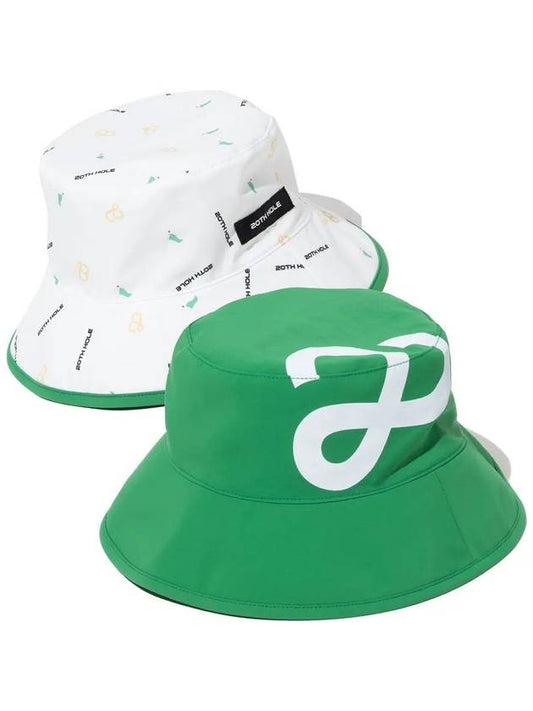 20 Symbol Logo Reversible Bucket Hat GREEN - 20THHOLE - BALAAN 1