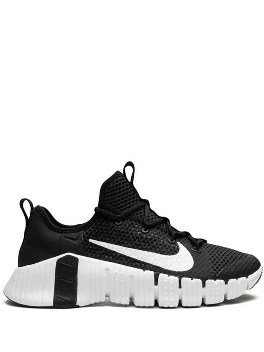 Free Metcon 3 Low Top Sneakers Black White - NIKE - BALAAN 1