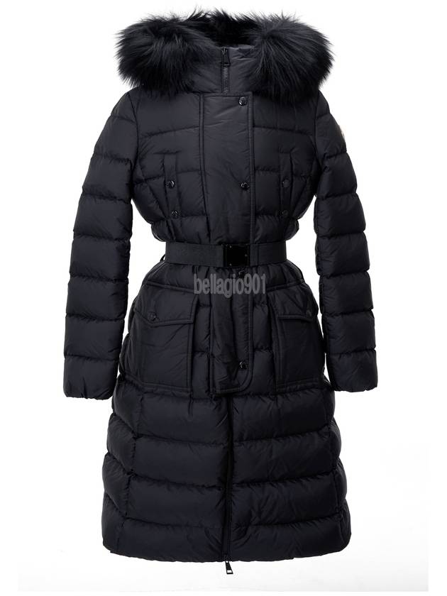 Women's Khloe Long Down Padding Black - MONCLER - BALAAN 3