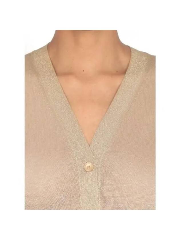 Lurex Details Cardigan Beige - FABIANA FILIPPI - BALAAN 6