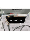 Cash Keyring Card Case Black Silver - BALENCIAGA - BALAAN 3